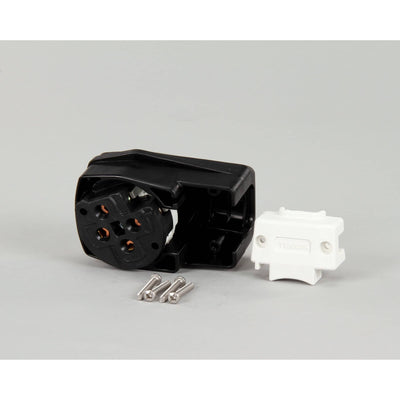 Hubbell 4-Prong Angled Plug - HBL8452C