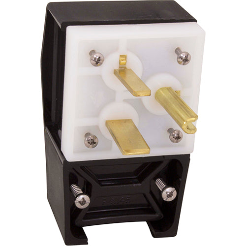 Hubbell HBL-9368 250V 50A Angle Plug