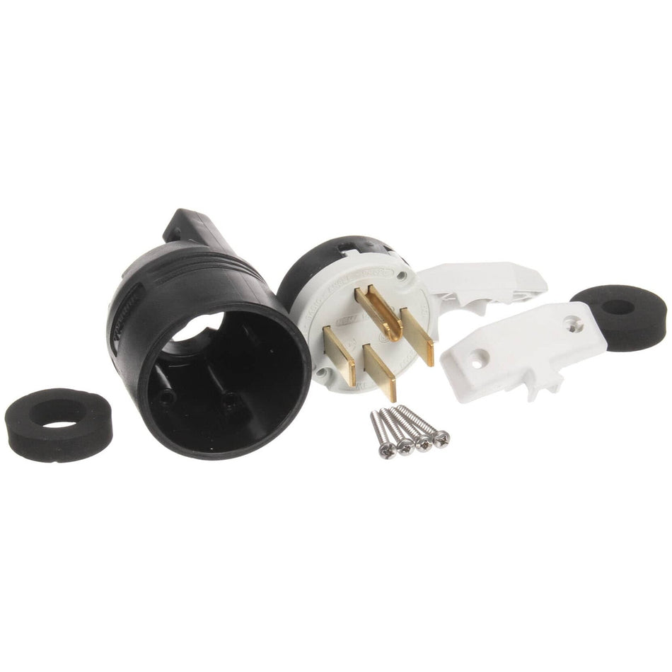 Hubbell HBL9451C 125/250V 50A Straight Plug