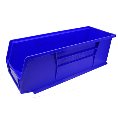Storage Bin Hang and stack Plastic, Blue - Replaces Grainger 4TJ76