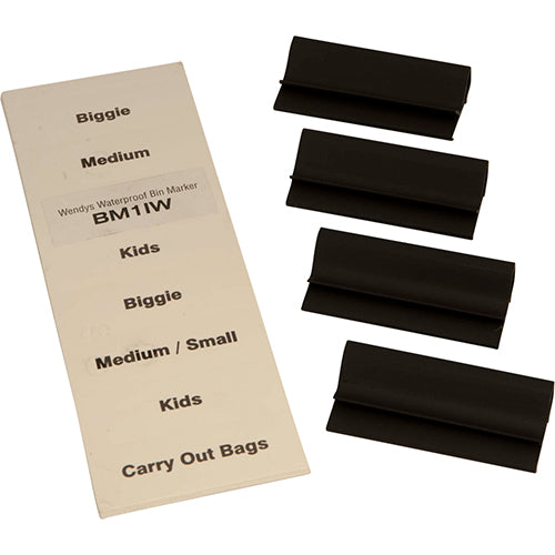 SPG U0104 Wendy'S Clip & Labels (P K/144)