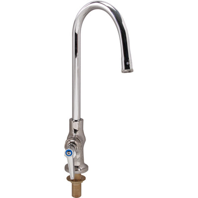 T&S Brass B-0305 Deck Mount Pantry Faucet w/ Rigid Gooseneck Spout