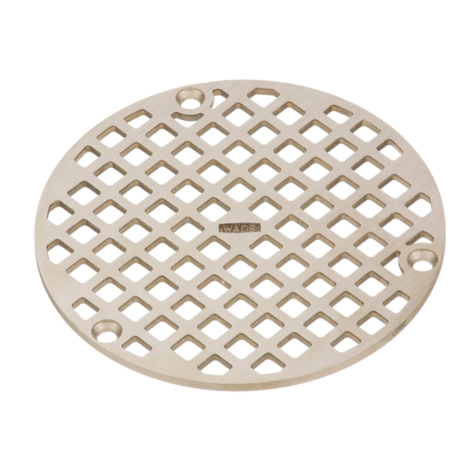5 1/2 in Brass Floor Drain Cover