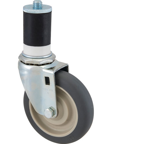 Standard-Duty 4" Stem Caster Polyurethane wheel with plastic hub for CHG – view 2