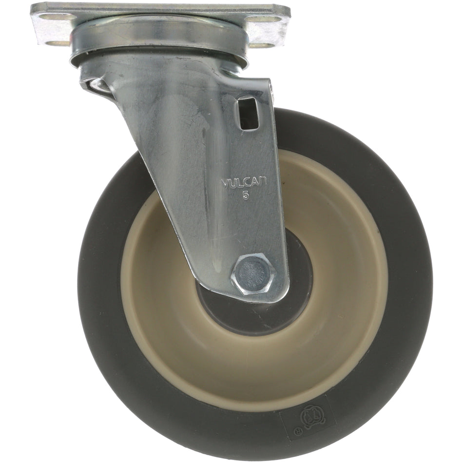 2 3/8 in x 3 5/8 in Swivel Plate Caster with 5 in Wheel for Imperial – view 2