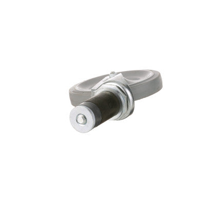 1 1/2 in Expanding Stem Swivel Caster W/ 5 in Rubber Wheel