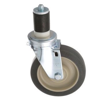 1 1/2 in Expanding Stem Swivel Caster W/ 5 in Wheel