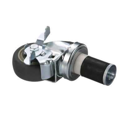 1 5/8 in Expanding Stem Swivel Caster w/ 3 in Wheel and Brake