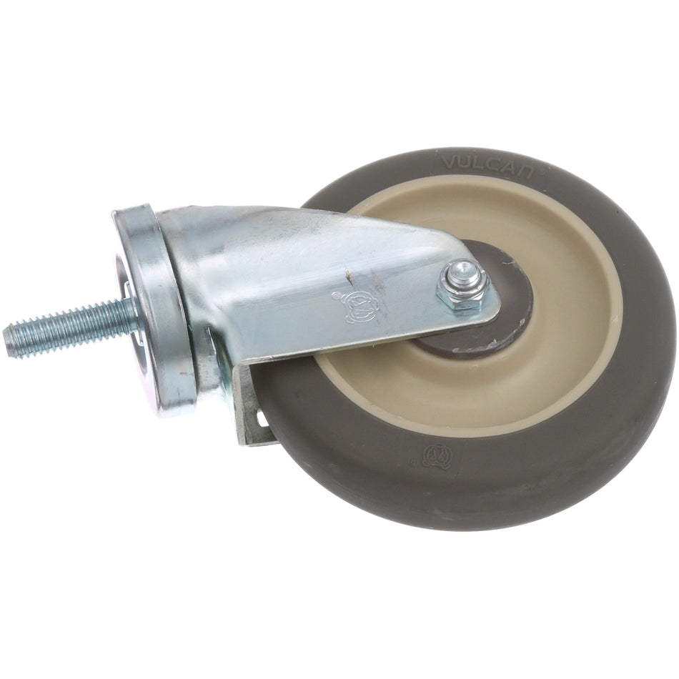 5 in 1/2-13 Threaded Stem Swivel Caster for Frymaster, Delfield – view 2