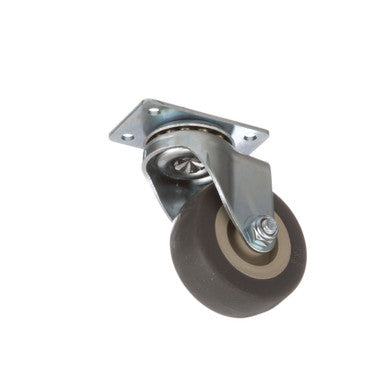 1 1/4 in x 2 in Plate Caster W/ 2 in Swivel Wheel 13/16