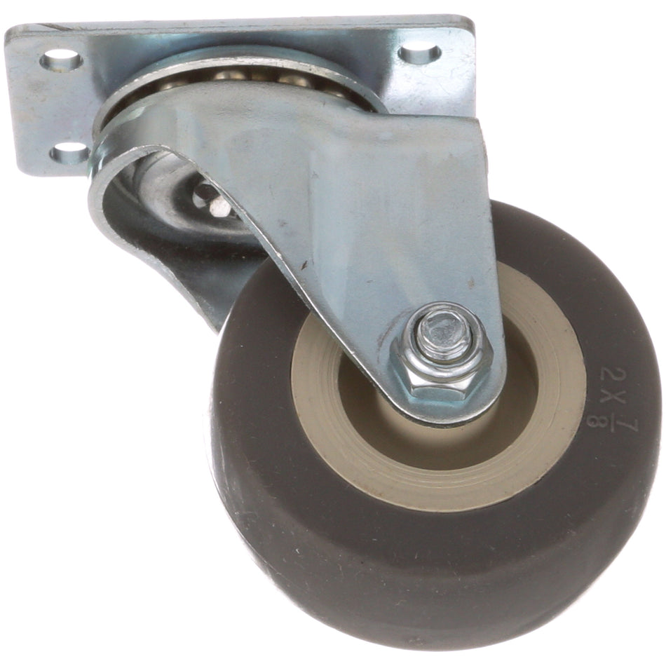 1/4 in x 2 in Plate Caster with 2 in Swivel Wheel for Pitco – view 2