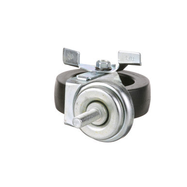 Threaded Stem Caster W/Brake and 4 in Wheel