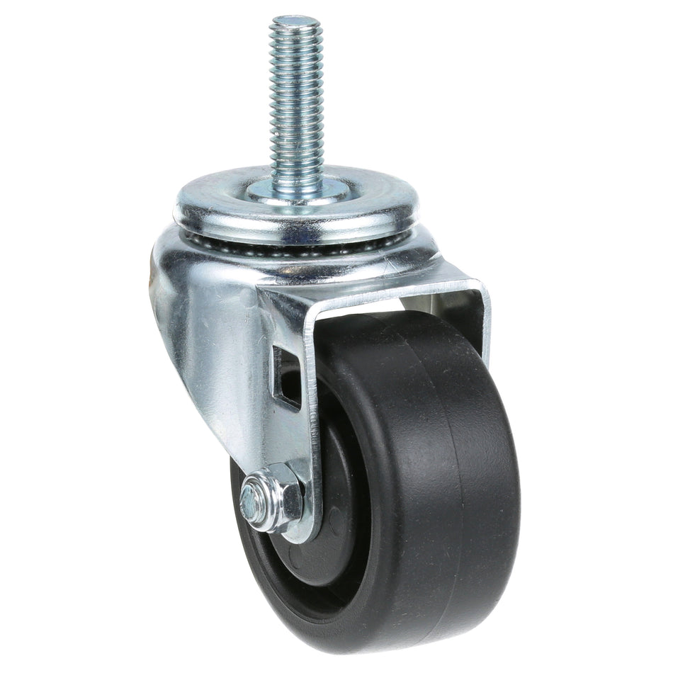 Threaded Stem Caster with O Brake with 3 in Wheel – view 2