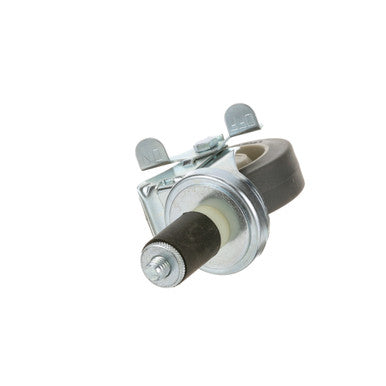 4 in Swivel Gray Rubber Caster W/Brake