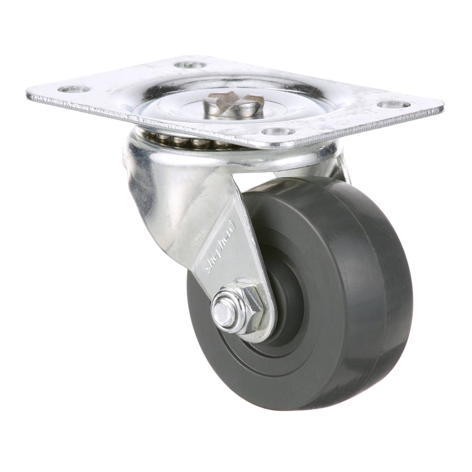 2 in Plate Swivel Caster with O Brake – view 2