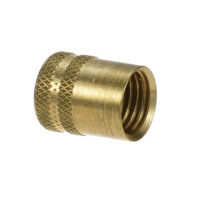 Access Valve Brass Cap, 1/4", 6/Pk
