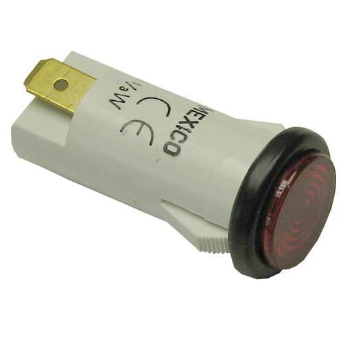 125v Red Pilot Signal Light for Hatco, Vulcan Hart, Delfield – view 2