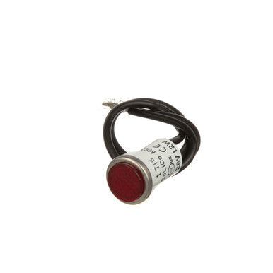 28v Red Flat Top Signal Light 14/2