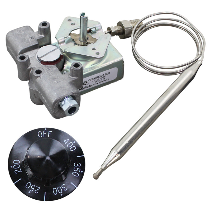 200° - 400°F GS Type Thermostat with Dial – view 2