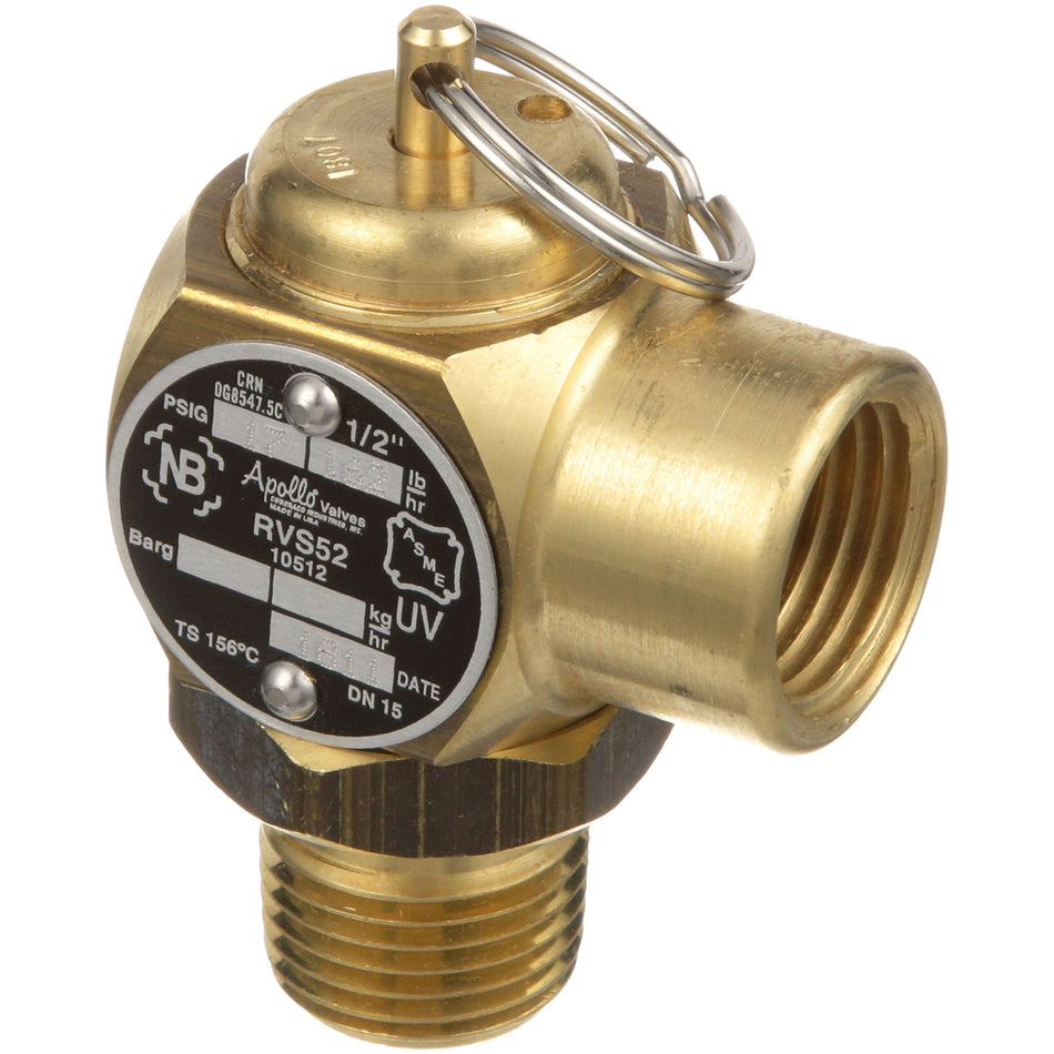 1/2 in 17 PSI Pressure Relief Valve for Market Forge – view 2