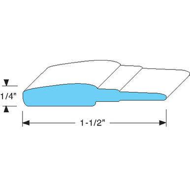 Silicone Sweep Gasket Replaces Delfield 1702190-S / 4
