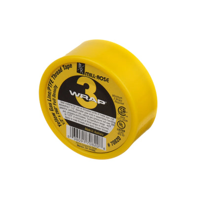 Mill-Rose Yellow PTFE Tape - 70820