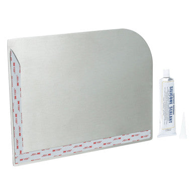 Right Hand Sink Splash Guard Kit 10" H x 14" D