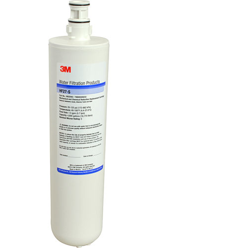 3M HF27-S Hot Beverage/Ice Machine Replacement Water Filter Cartridge (TFS450) - 5632202