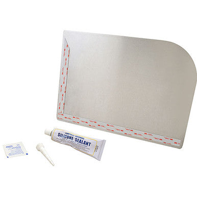 Right Hand Sink Splash Guard Kit 12" H x 15" D