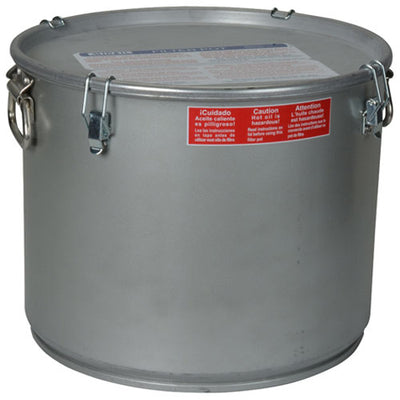 Miroil Pot, Oil Filter35 Lbs, with Lid - 40L