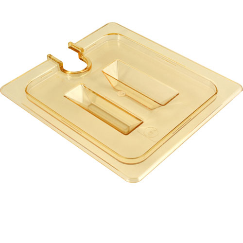 Carlisle 10511U13 Sixth Size StorPlus™ High Heat Handled Notched Food Pan Lid
