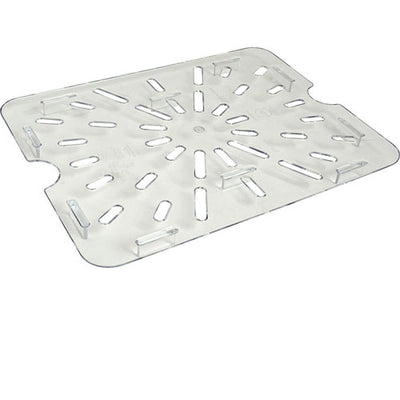 Carlisle Half Size Clear Drain Shelf - 1023507