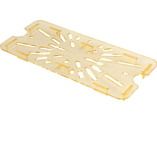 Carlisle 3087013 1/3 Size Amber StorPlus™ High Heat Drain Shelf