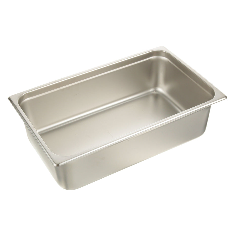 Crestware 4006 Full Size 6 in Stainless Steel Steam Table Pan