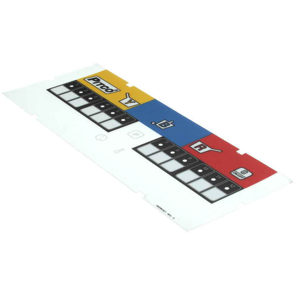 Pitco 3-Zone Overlay (BKSSH60W, SE184) - A6096301