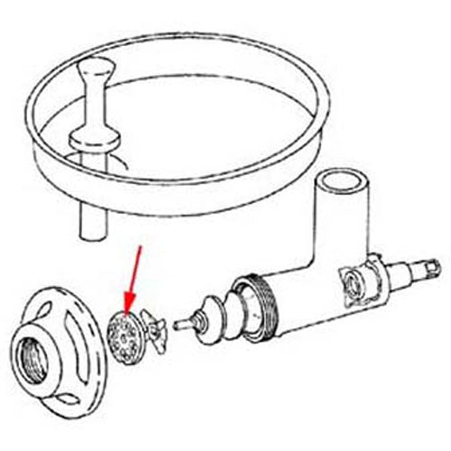 Alfa 16433-1 #22-3/8 Hbls - Plate #22, 3/8 in.