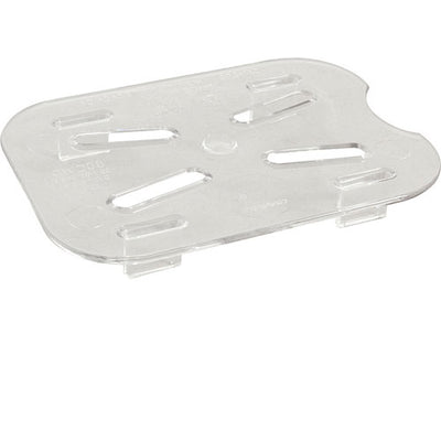 Cambro 1/8 Size Clear Camwear® Food Pan Drain Shelf Eighth Size, Polycarbonate - 80CWD135