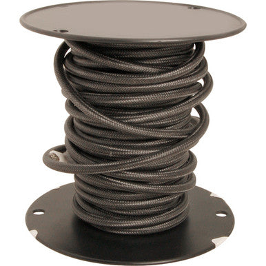 50 ft 14 ga Black Insulated High-Temperature Wire 15.2