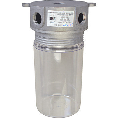 5 7/8 in Plastic Globe Vapor-Proof Light Fixture VAPOR-PROOF