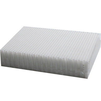 Diffuser, Hnycmb,1"X4",1/8,Wht
