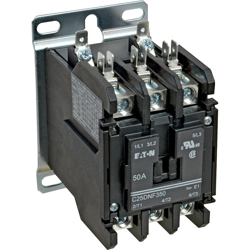 Hubbell C25DNF350B Contactor 3Pole, 50Amp, 240V