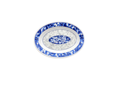 Thunder Group 2110DL 10 Inch Oval Platter 9 Oz Deep Break-resistant Melamine
