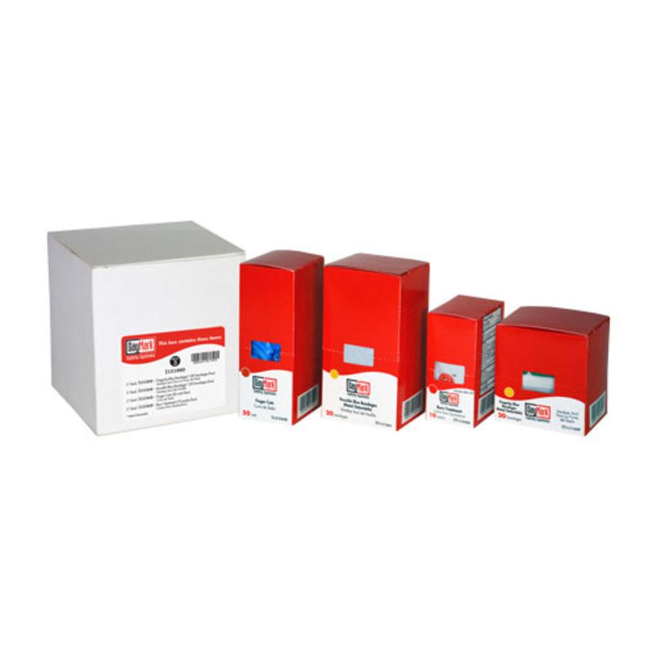 Daymark I131990 FAK35 Finger & Knuckle Bandages, Finger Cots, Burn Cream
