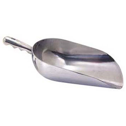 Winco 85 oz Ice and Food Scoop Aluminum - AS-85