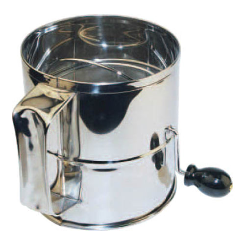 Winco 8 Cup Rotary Sifter Stainless steel - RFS-8