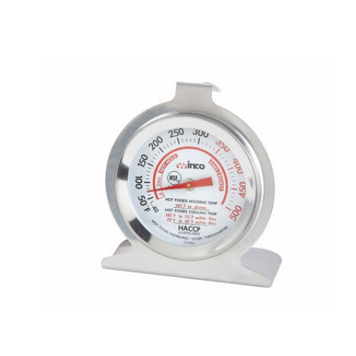 Winco 50 - 500 F Oven Thermometer - TMT-OV2