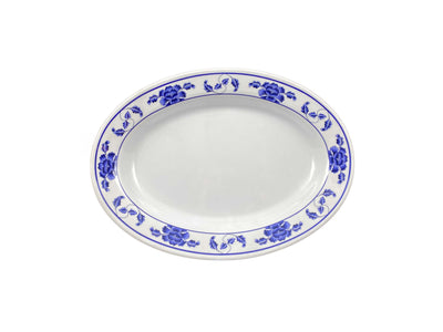 Thunder Group 2113TB 24 Oz Oval Platter Durable Break-Resistant Melamine