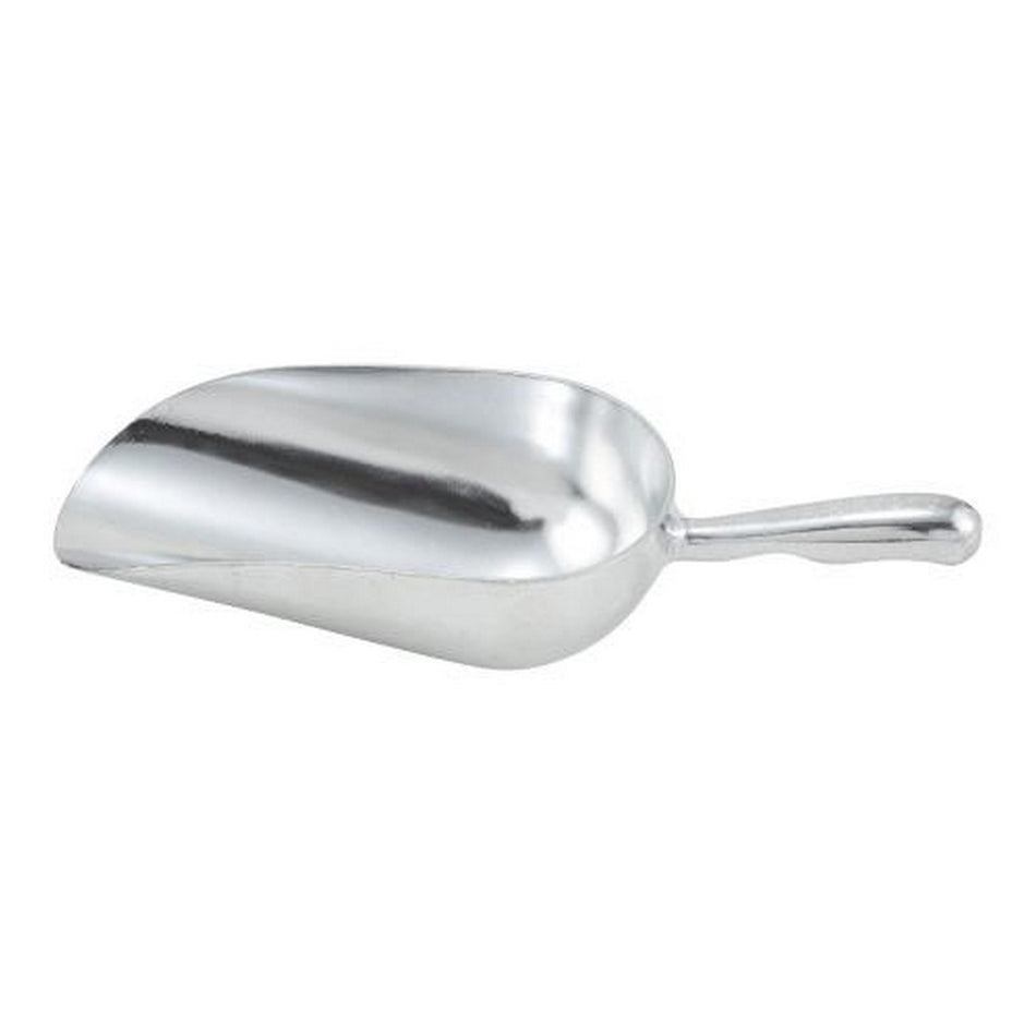 Winco 12 oz Ice Scoop Aluminum - AS-12