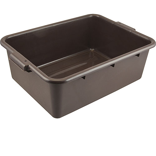 Winco 21 1/2 in Brown Bus Box - PL-7B