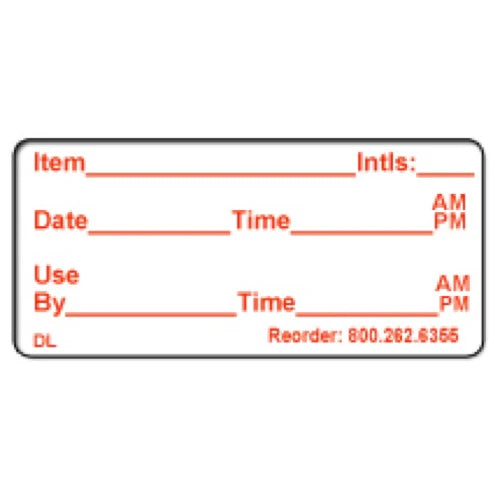 RDW DL300 1 in x 2 in Dissolvable Labels